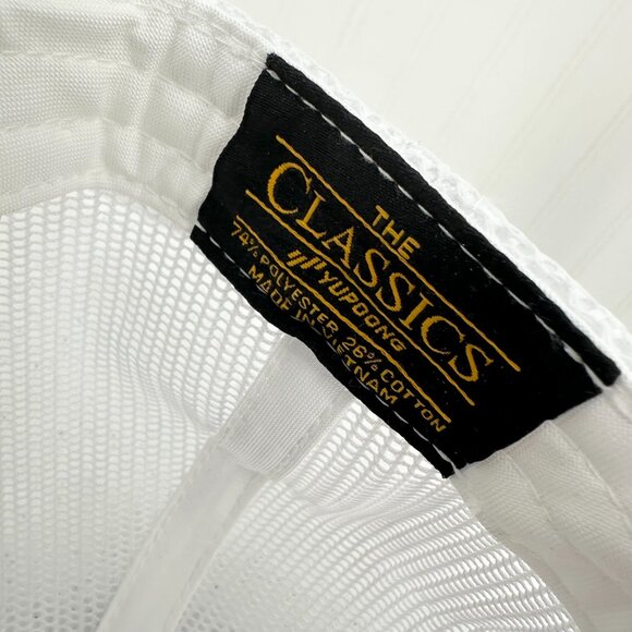 YP Classics Goth Mama Trucker Hat Embroidered White Unisex Emo Witch Mom Gift - Picture 4 of 4